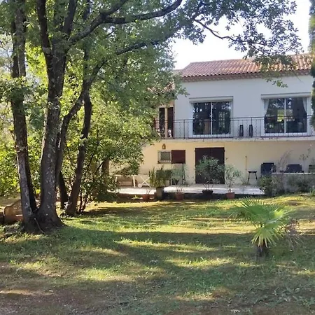 Villa With Large Spacious Apartment, Privatized With Big Garden And Swimming Pool Beaulieu (Herault)