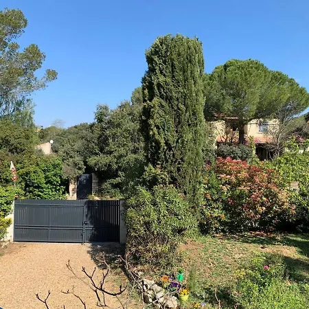 With Large Spacious Apartment, Privatized With Big Garden And Swimming Pool Villa Beaulieu (Herault)
