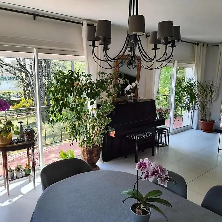 With Large Spacious Apartment, Privatized With Big Garden And Swimming Pool