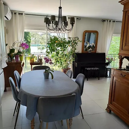 With Large Spacious Apartment, Privatized With Big Garden And Swimming Pool Villa